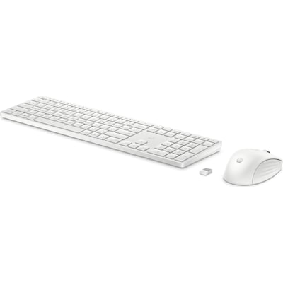 HP 650 Kabellose Maus-Tastaturkombination Weiß 4R016AA#ABD von HP