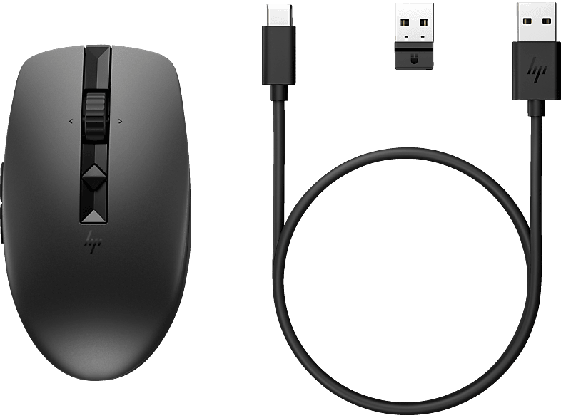 HP 710 Wiederaufladbare geräuschlose Maus, Schwarz HP 710 Wiederaufladbare geräuschlose Maus, Schwarz von HP