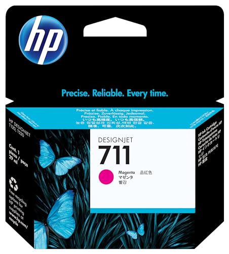 HP 711 Magenta Original Druckerpatrone (29 ml) für HP DesignJet von HP