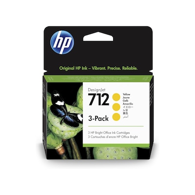 HP 712 3er-Pack gelb DesignJet Druckerpatronen 3ED79A, 29 ml HP 712 3er-Pack gelb DesignJet Druckerpatronen 3ED79A, 29 ml von HP
