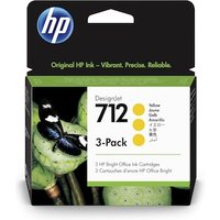 HP 712 3er-Pack gelb DesignJet Druckerpatronen 3ED79A, 29 ml HP 712 3er-Pack gelb DesignJet Druckerpatronen 3ED79A, 29 ml von HP