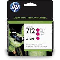 HP 712 3er-Pack magenta DesignJet Druckerpatronen 3ED78A, 29 ml HP 712 3er-Pack magenta DesignJet Druckerpatronen 3ED78A, 29 ml von HP