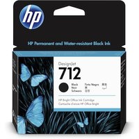 HP 712 schwarz DesignJet Druckerpatronen 3ED71A, 80 ml von HP