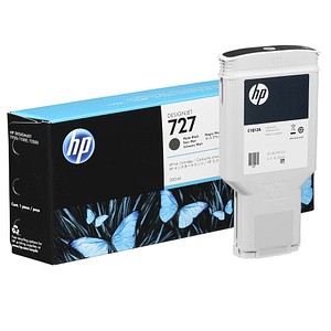 HP 727 (C1Q12A) schwarz matt Druckerpatrone von HP