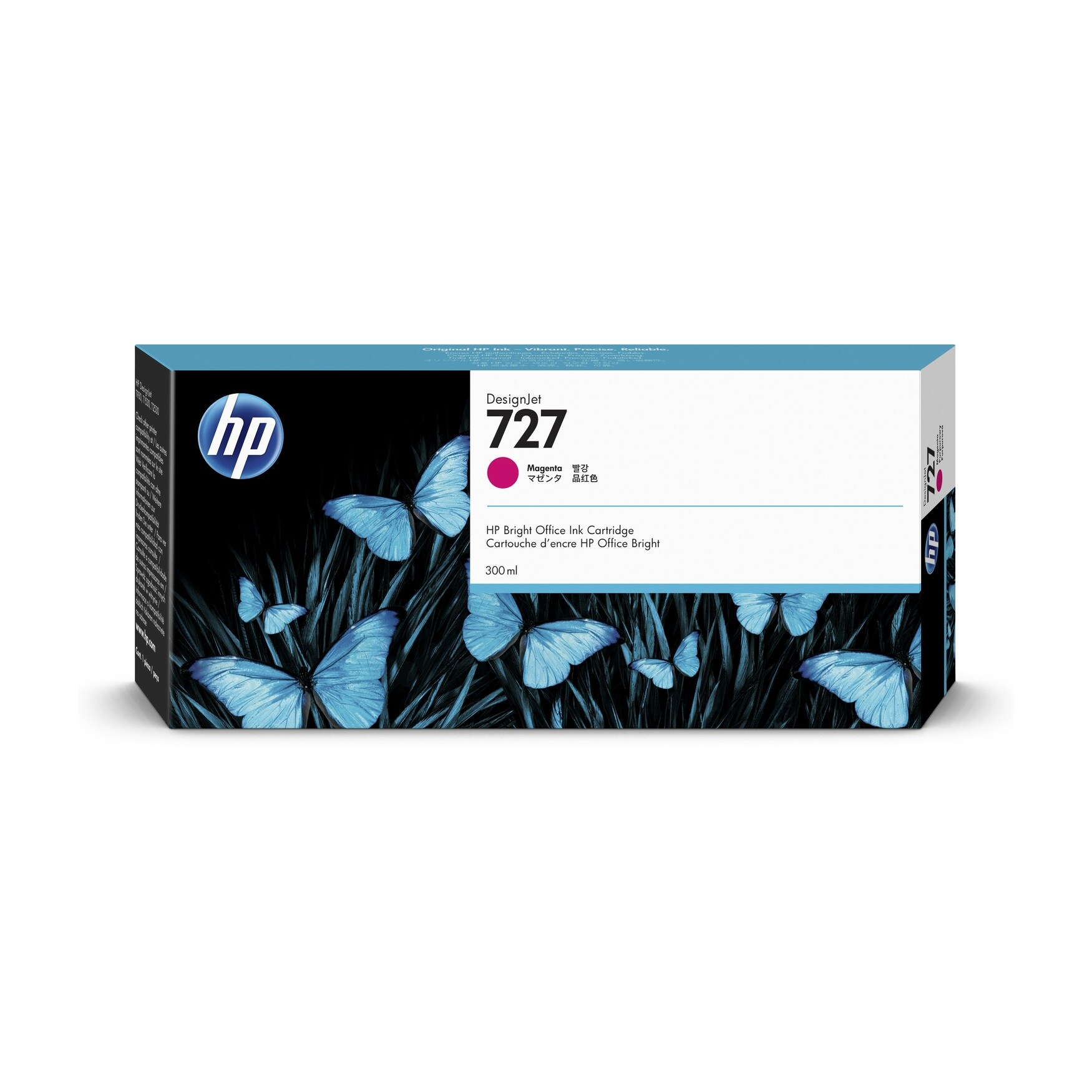 HP 727 (F9J77A) Original DesignJet Tintenpatrone Magenta von HP