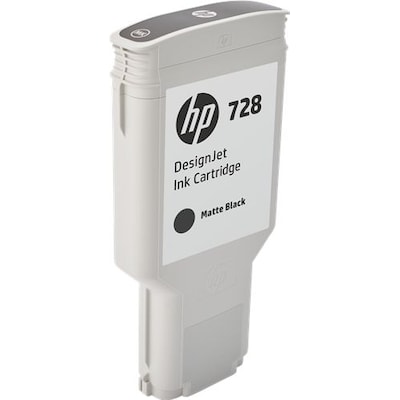 HP 728 Original Druckerpatrone mattschwarz 300ml F9J68A von HP