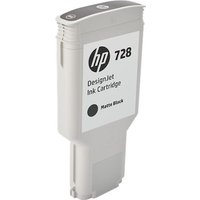 HP 728 Original Druckerpatrone mattschwarz 300ml F9J68A von HP