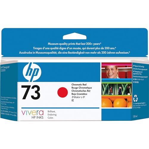 HP 73 Chromrot Tintenpatrone, 130 ml von HP