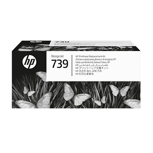 HP 739 (498N0A) schwarz, cyan, magenta, gelb Druckkopf von HP