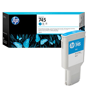 HP 745 (F9K03A) cyan Druckerpatrone von HP