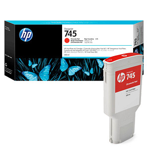 HP 745 (F9K06A) chromatisches rot Druckerpatrone von HP