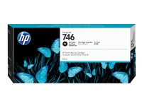 HP 746 Fotoschwarz DesignJet Tintenpatrone, 300 ml, Tinte auf Pigmentbasis, Tinte auf Pigmentbasis, 300 ml, 1 Stück(e) von HP