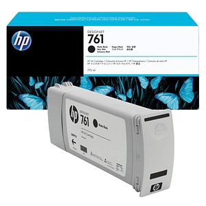 HP 761 (CM997A) schwarz matt Druckerpatrone von HP