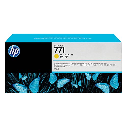 HP 771C Gelb Original Druckerpatrone mit hoher Reichweite (775 ml) für HP DesignJet, XL von HP