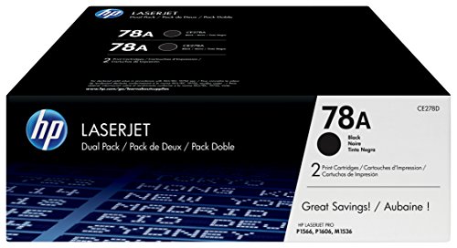 HP 78A Black Dual Pack Tonerkartusche für Laserdrucker von HP