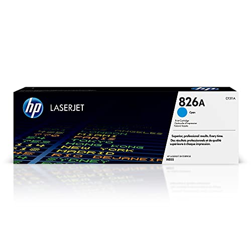 HP 826A (CF311A) Blau Original Toner für HP Color Laserjet Enterprise M855 von HP