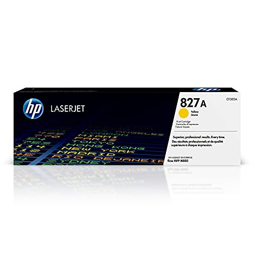HP 827A (CF302A) Gelb Original Toner für HP Color Laserjet Enterprise Flow M880 von HP