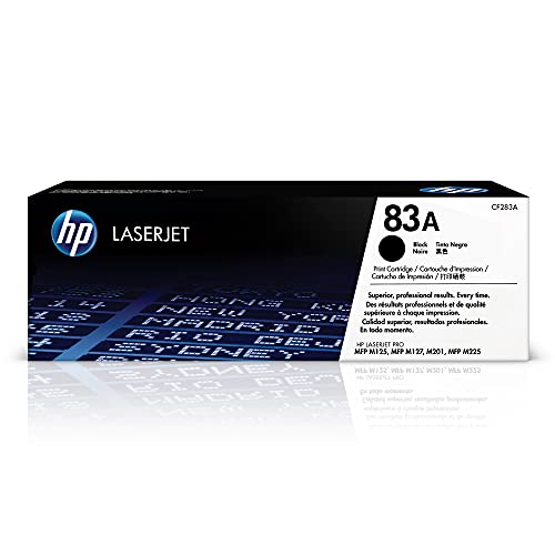 HP 83A (CF283A) Original Toner Schwarz für HP LaserJet Pro M125, M127, M201, M225 von HP