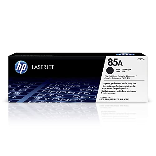 HP 85A (CE285A) Schwarz Original Toner für HP LaserJet Pro P1102, P1106, M1132 MFP, M1212nf MFP, M1217nfw MFP von HP