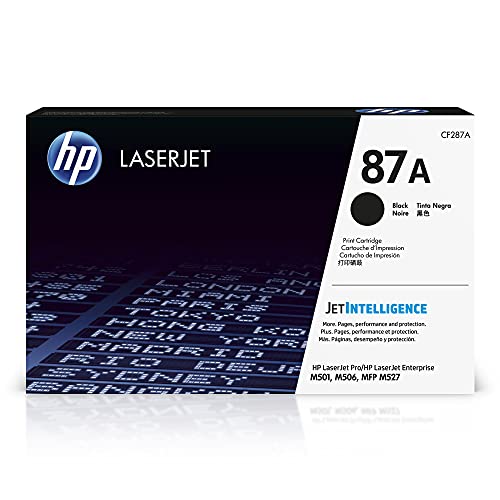 Toner 87A, für LaserJet Enterprise M506dn, M506x, MFP M527dn, 8550, schwarz von HP