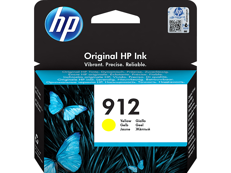 HP 912 Tintenpatrone Gelb (3YL79AE) von HP