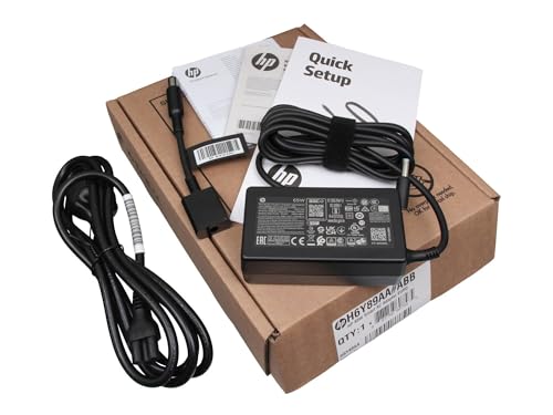 HP 913691-850 Original Netzteil 65 Watt Normale Bauform mit Adapter für Compaq Presario CQ61-100, CQ61-200, G60-300, G60-500, G60-400, G60-200, G70-200, G70-400, G70-100 von HP