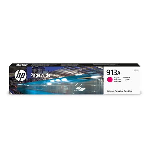 HP 913A (F6T78AE) Original Druckerpatrone Rot für HP PageWide 352, 377 HP PageWide Pro 452, 477, magenta von HP