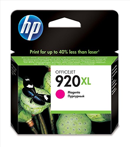 HP 920XL Rot Original Druckerpatrone mit hoher Reichweite für HP Officejet 7500A, 7000, 6000, 6500, 6500, 6500A, 6500A, Magenta von HP