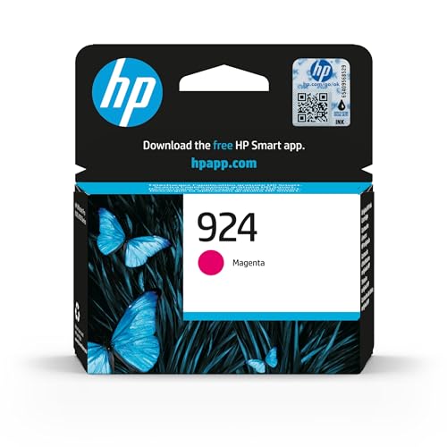 HP 924 (‎‎4K0U4NE) Magenta Original Druckerpatrone, für HP OfficeJet Pro 8124e, 8122e, 8132e, 8135e, 8134e, 8125e All-in-One-Drucker von HP