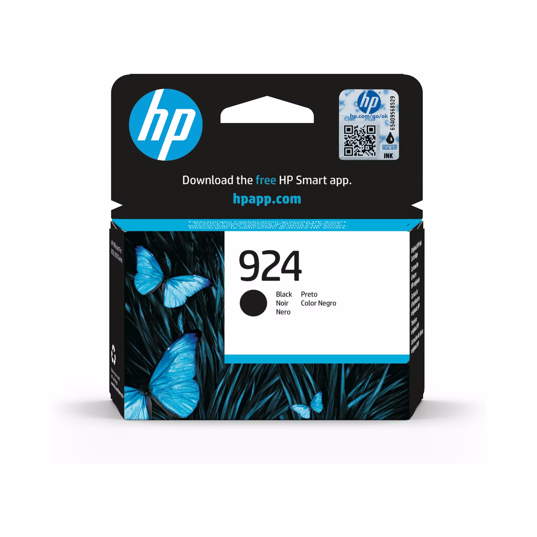 HP 924 (4K0U6NE) Original Druckerpatrone Schwarz von HP