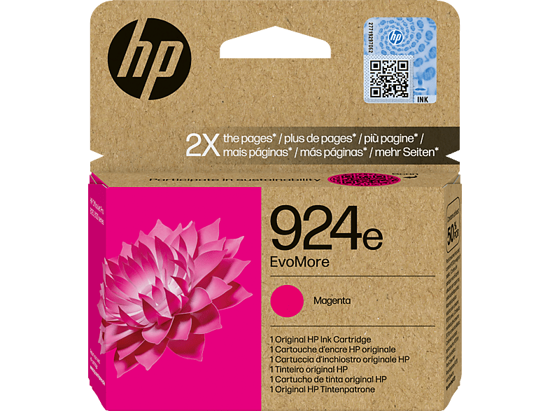 HP 924e EvoMore Druckerpatrone Magenta HP 924e EvoMore Druckerpatrone Magenta von HP