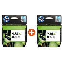 HP 934XL Original Druckerpatrone Schwarz C2P23AE (2 Stk) von HP