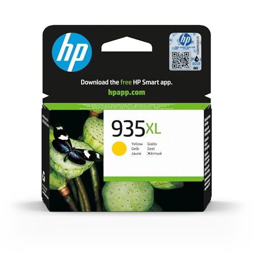 HP 935XL (C2P26AE) Gelb Original Druckerpatrone mit hoher Reichweite für HP OfficeJet 6820, HP OfficeJet Pro 6830, HP OfficeJet Pro 6230 ePrinter von HP