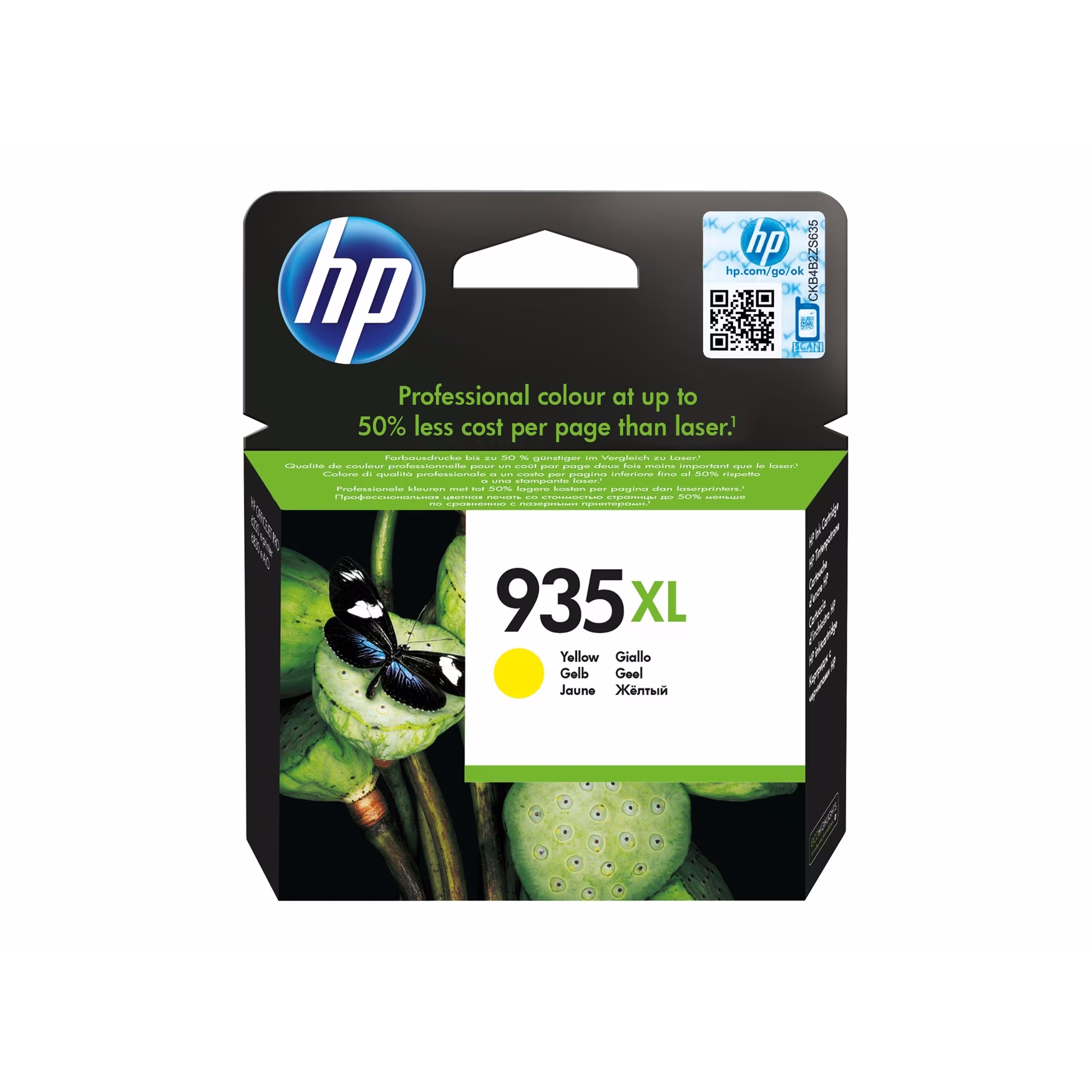 HP 935XL (C2P26AE) Original Druckerpatrone Gelb von HP