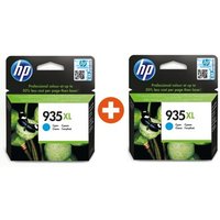 HP 935XL Original Druckerpatrone Cyan C2P24AE (2 Stk) von HP