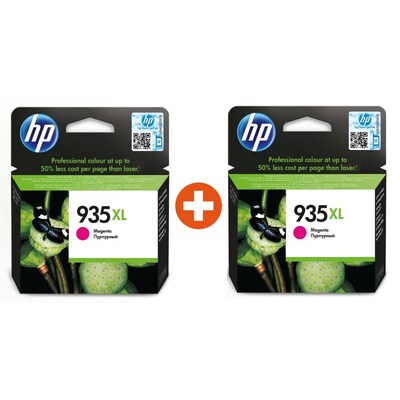 HP 935XL Original Druckerpatrone Magenta C2P25AE (2 Stk) von HP