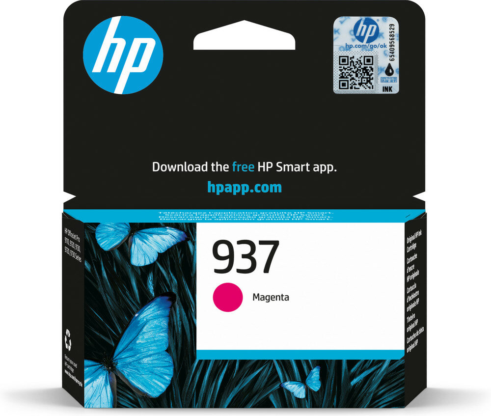 HP 937 Magenta Original Druckerpatrone HP 937 Magenta Original Druckerpatrone von HP