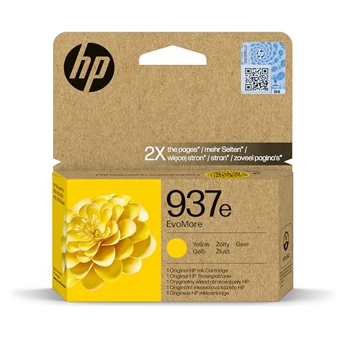 HP 937e EvoMore Gelb Original Druckerpatrone von HP