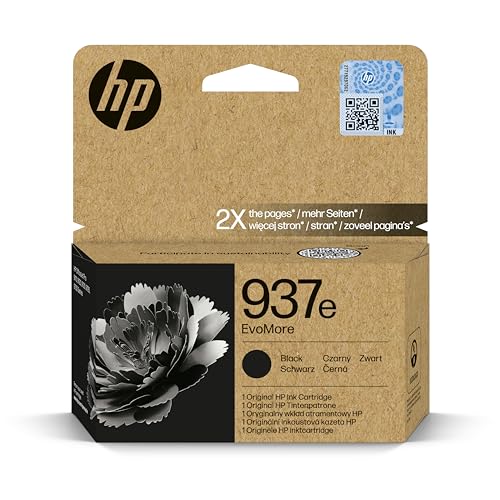 HP 937e EvoMore Schwarz Original Druckerpatrone von HP