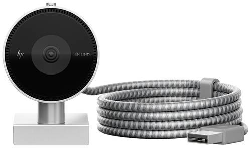HP 950 4K-Webcam 3840 x 2160 Pixel Mikrofon, Klemm-Halterung von HP