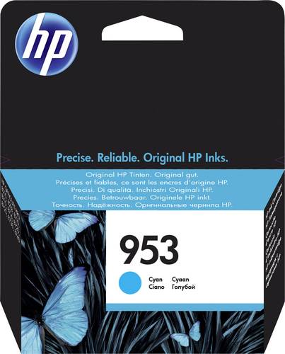 HP 953 Druckerpatrone Original Cyan F6U12AE Tinte von HP