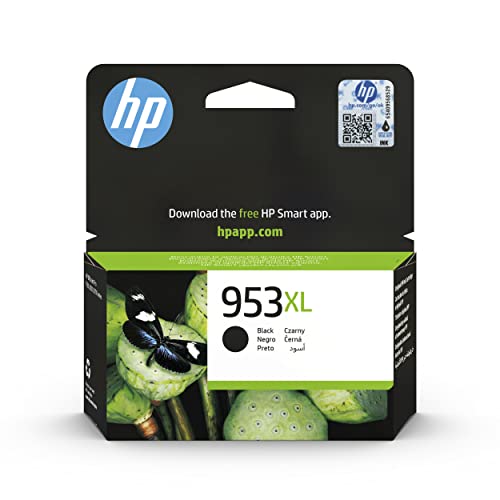 HP 953XL (L0S70AE) Original Druckerpatrone Schwarz mit hoher Reichweite für HP OfficeJet Pro 7720, 1 Stück (1er Pack) von HP