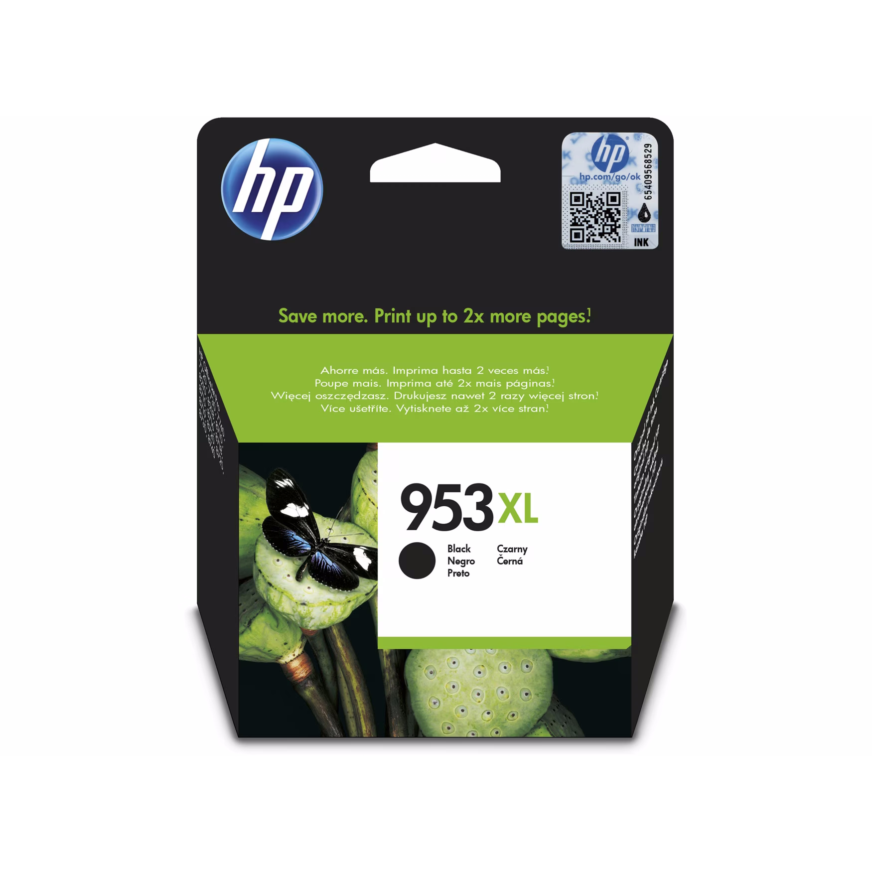 HP 953XL (L0S70AE) Original Tintenpatrone Schwarz von HP