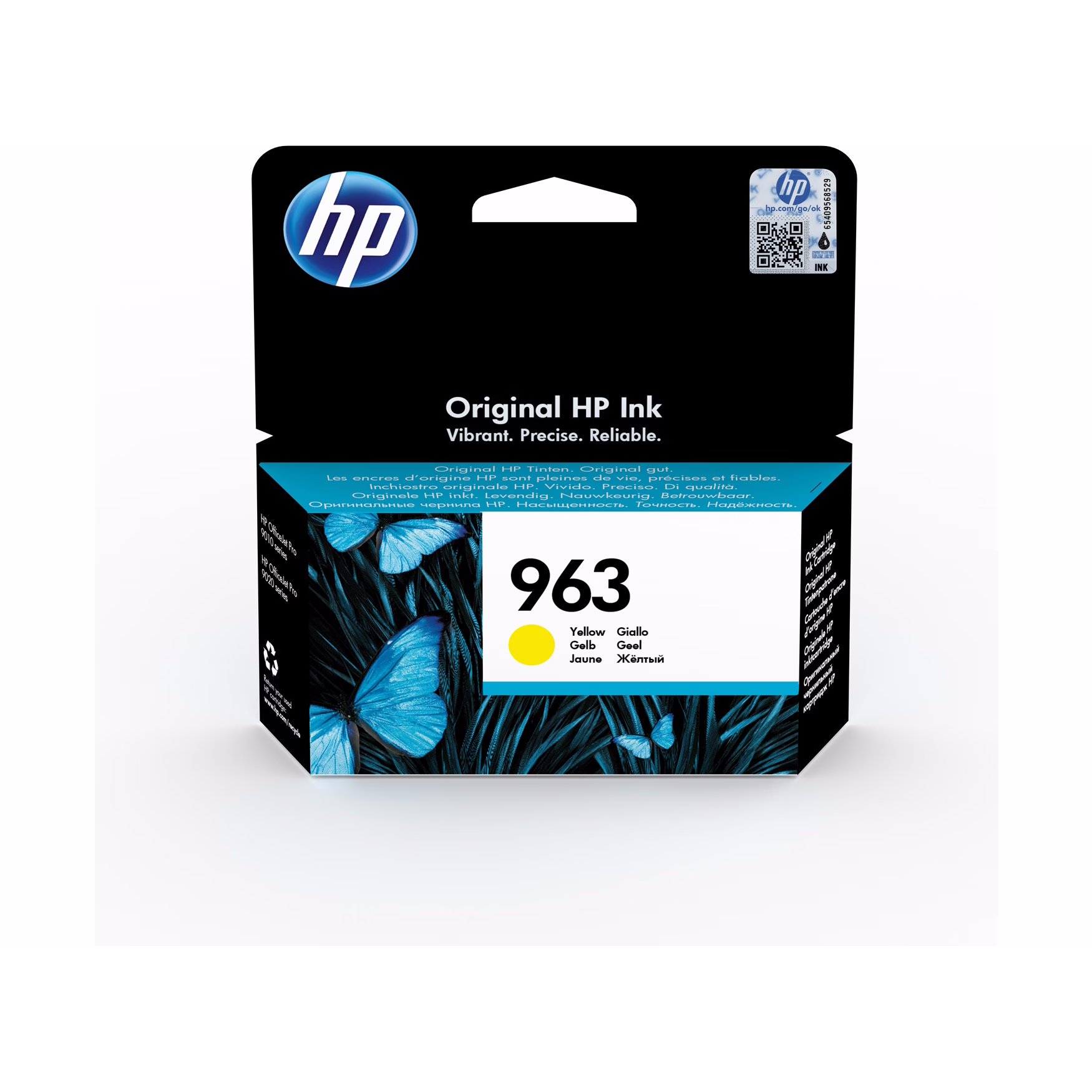 HP 963 (3JA25AE) Original Druckerpatrone Gelb von HP