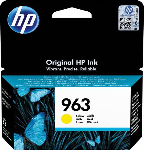 HP 963 Druckerpatrone Original Gelb 3JA25AE Tinte von HP