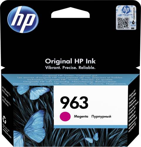 HP 963 Druckerpatrone Original Magenta 3JA24AE Tinte von HP