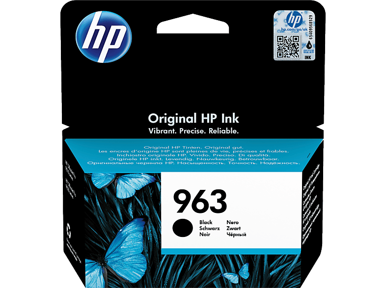 HP 963 Tintenpatrone Schwarz (3JA26AE) von HP
