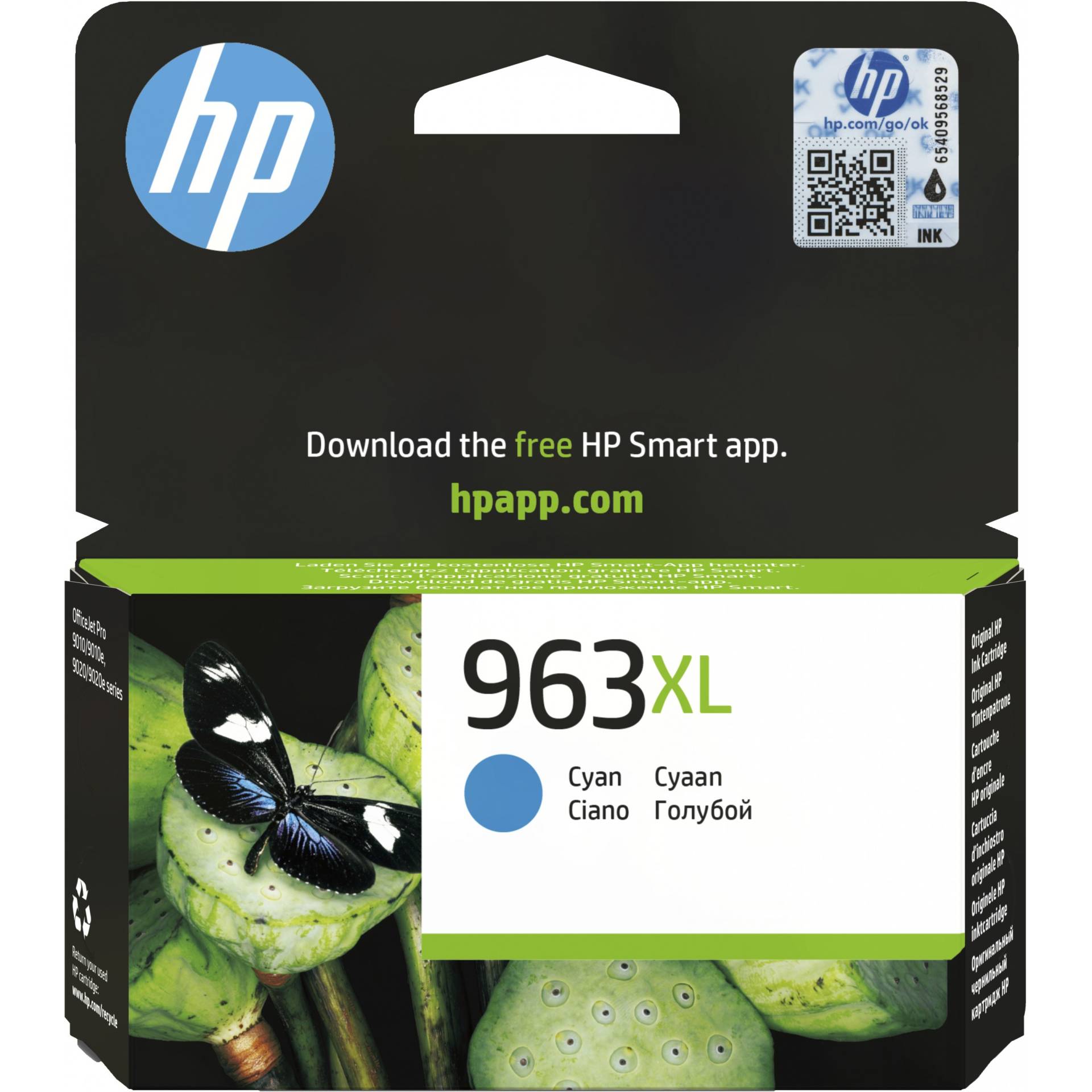HP 963XL High Yield Cyan Original ink cartridge von HP