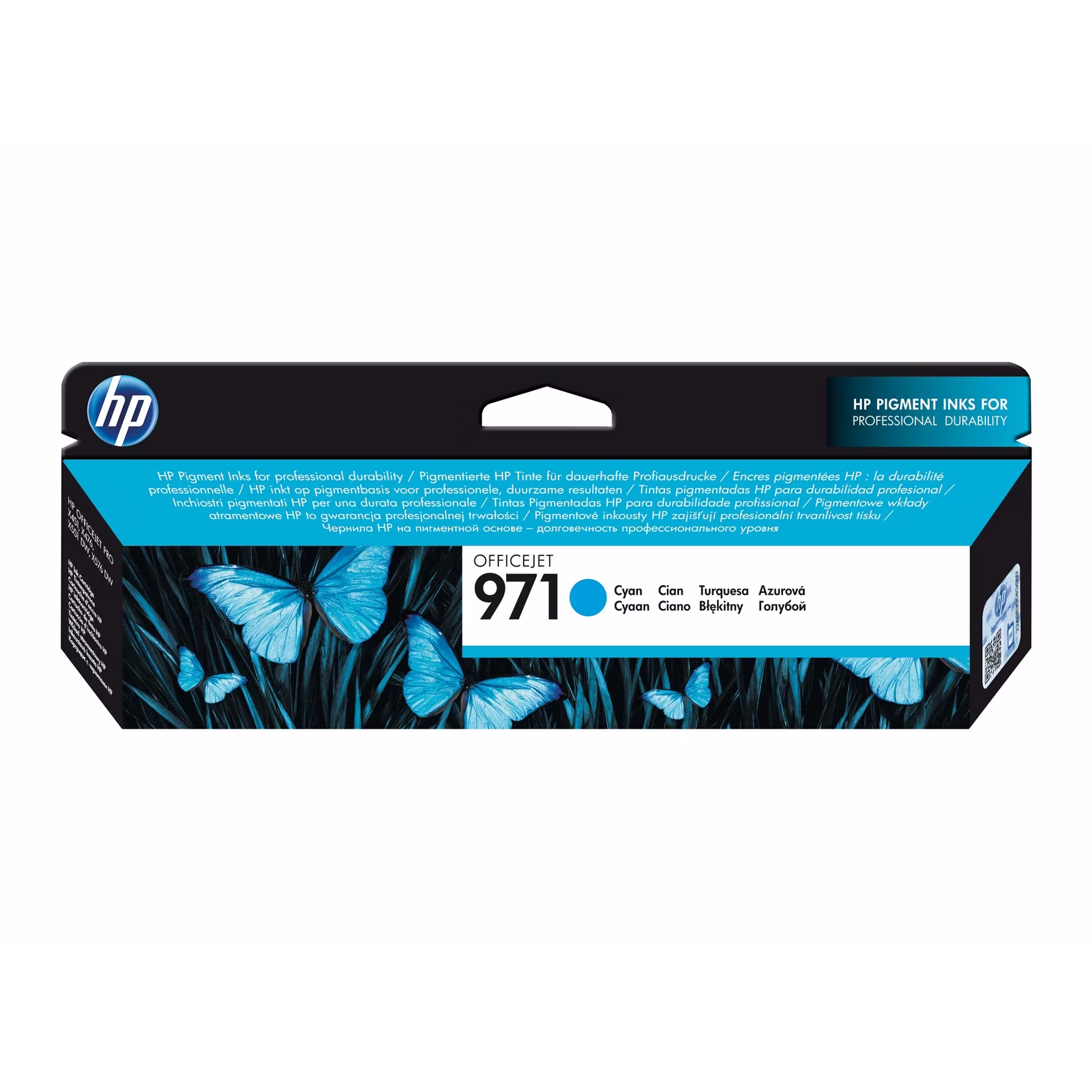 HP 971 (CN622AE) Original Druckerpatrone Cyan von HP