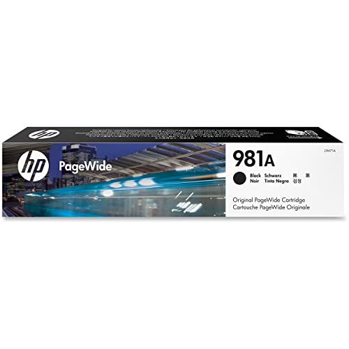 HP 981A (J3M71A) Schwarz Original PageWide Druckerpatrone für HP PageWide Enterprise von HP